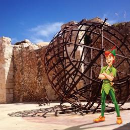 Peter Pan in Fortezza of Rethymno